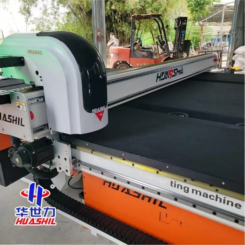 5133 Glass Cutting Line Integration with Bilateral Edgers